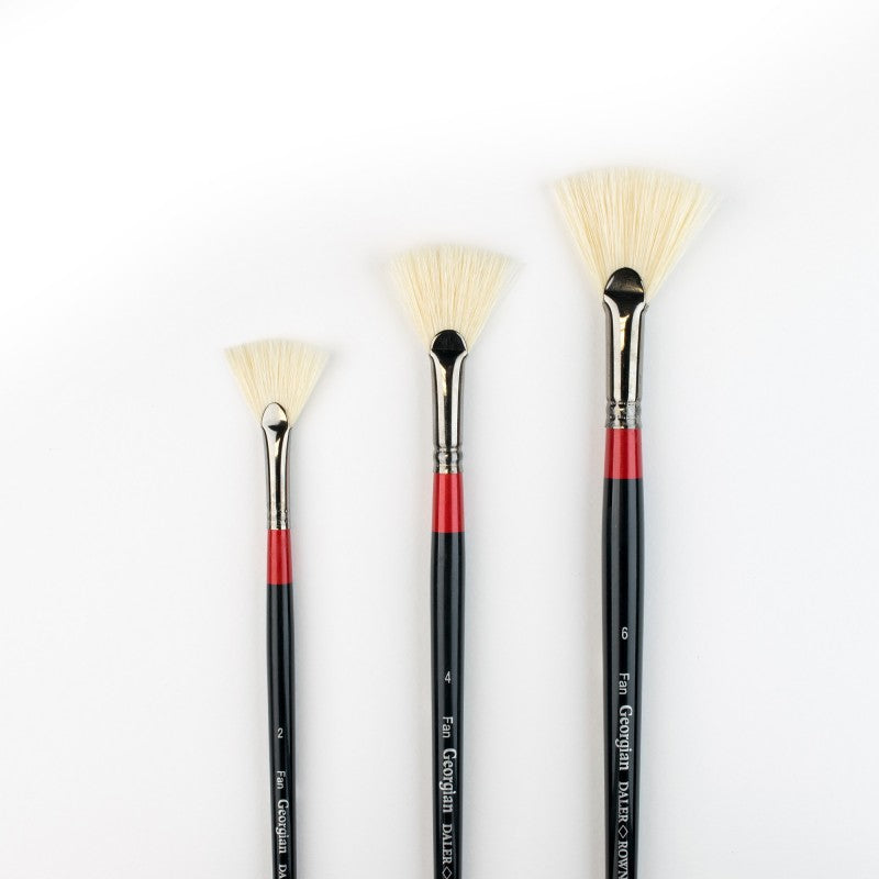 Daler Rowney Georgian S84 Fan Brushes