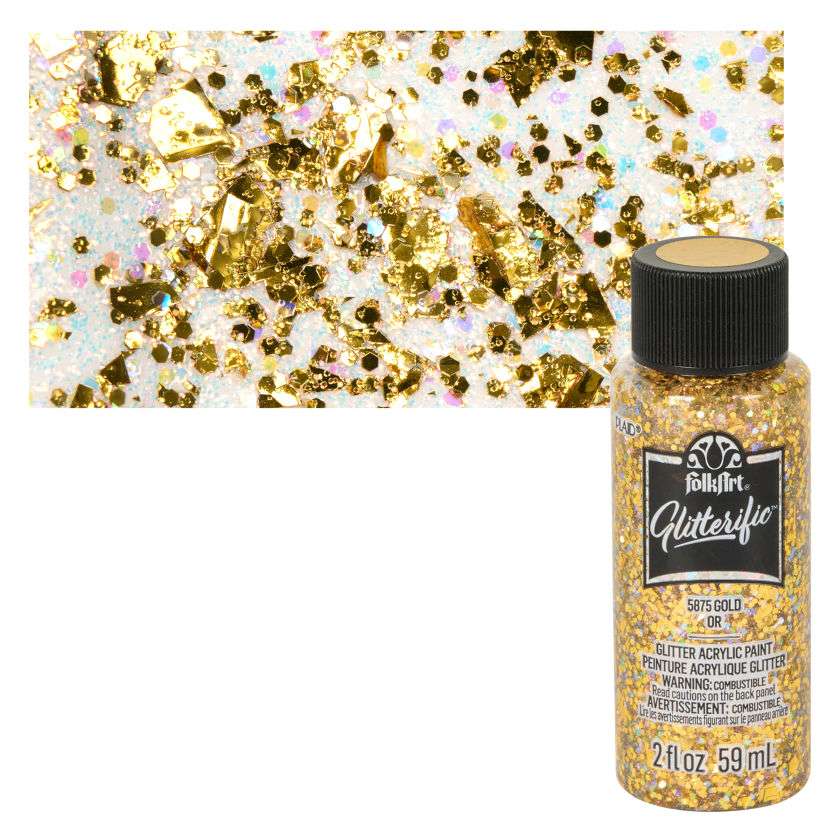 FolkArt Glitterific Acrylic Paints 59ml