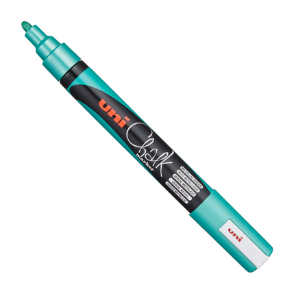 Uni 1.8-2.5mm Bullet Tip Metallic Chalk Markers