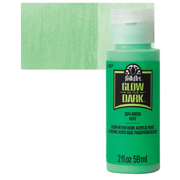 FolkArt Acrylic Glow In The Dark Paints 59ml