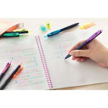 PILOT Gel Ink Ballpoint Pen Juice 0.5mm Neon Color Series 6 Color Set