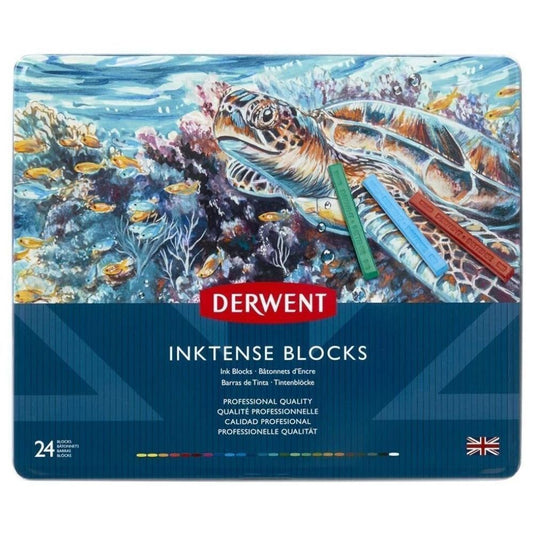 Derwent Inktense Blocks Tin of 24