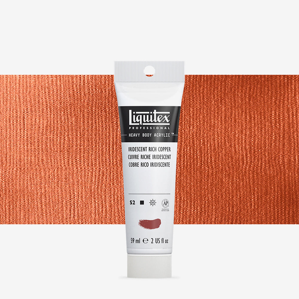 Liquitex Heavy Body Acrylic Paints 59ml Muted, Iridescent & Fluo Colours