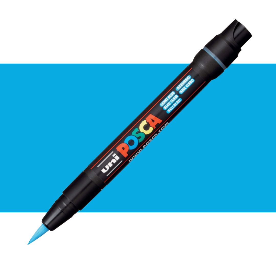 Uni Posca PCF-350 0.1-10.0mm Brush Tip Markers