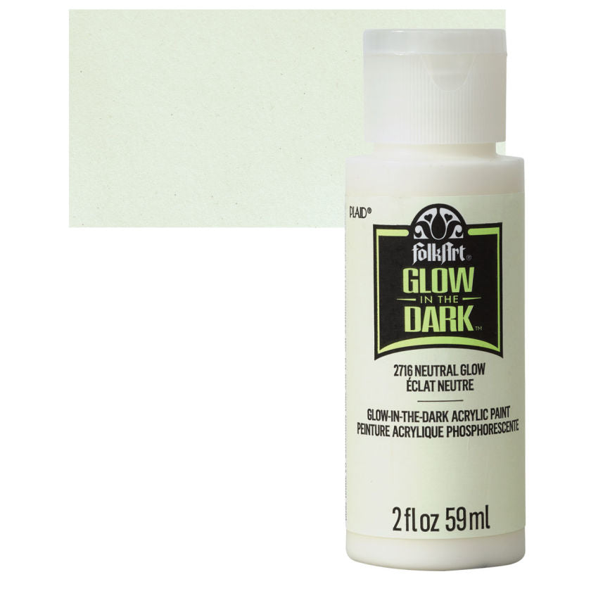 FolkArt Acrylic Glow In The Dark Paints 59ml