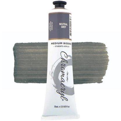 Chromacryl Medium Bodied Student Acrylic Paints 75ml