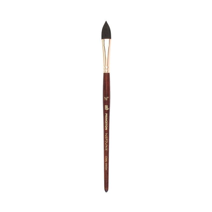 Princeton Neptune 4750 Oval Wash Synthetic Squirrel Brushes