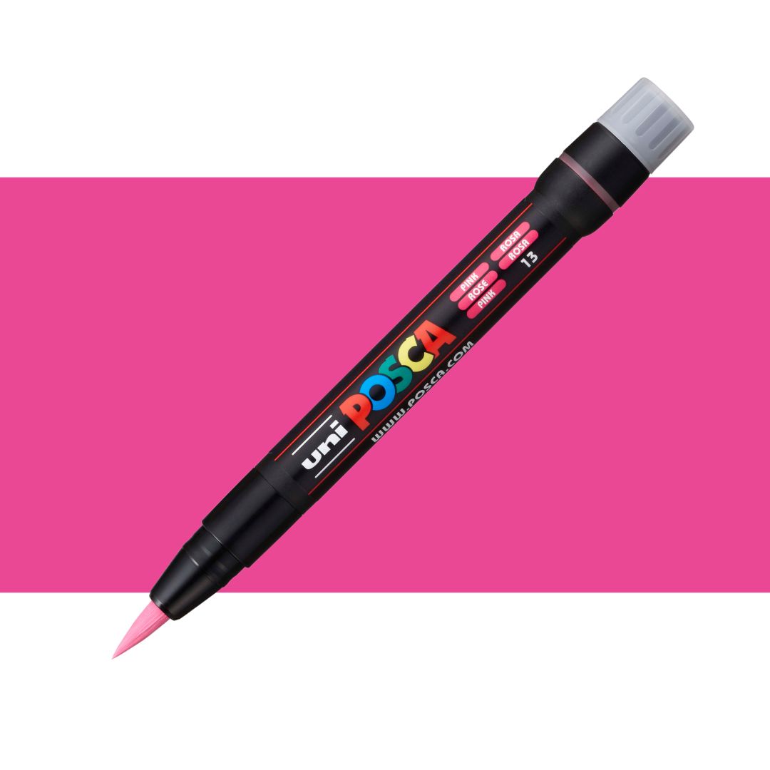 Uni Posca PCF-350 0.1-10.0mm Brush Tip Markers