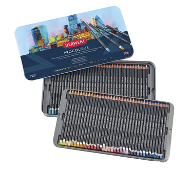 Derwent Procolour Pencils Tin Of 72