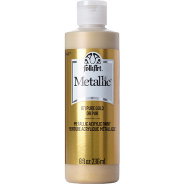 FolkArt Acrylic Metallic Paints 236ml