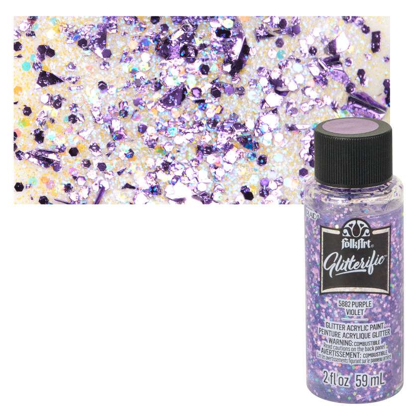 FolkArt Glitterific Acrylic Paints 59ml