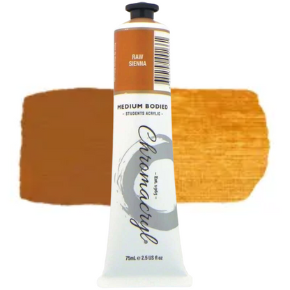 Chromacryl Medium Bodied Student Acrylic Paints 75ml