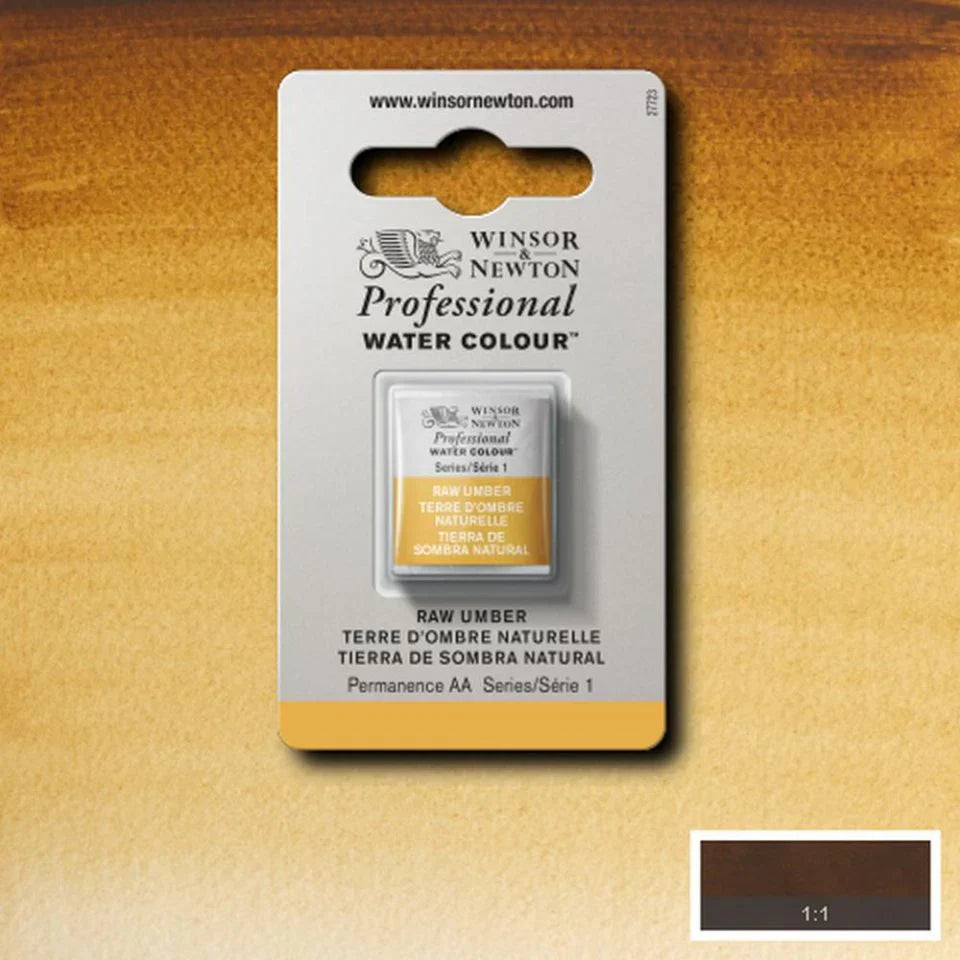 Winsor & Newton Professional Watercolour Half Pan Paints