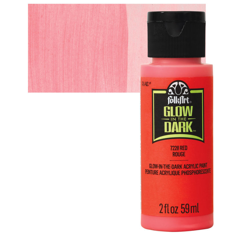 FolkArt Acrylic Glow In The Dark Paints 59ml
