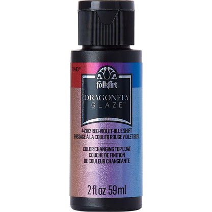 FolkArt Dragonfly Glaze Acrylic Paints 59ml