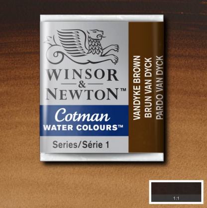 Winsor & Newton Cotman Watercolour Half Pan Paints