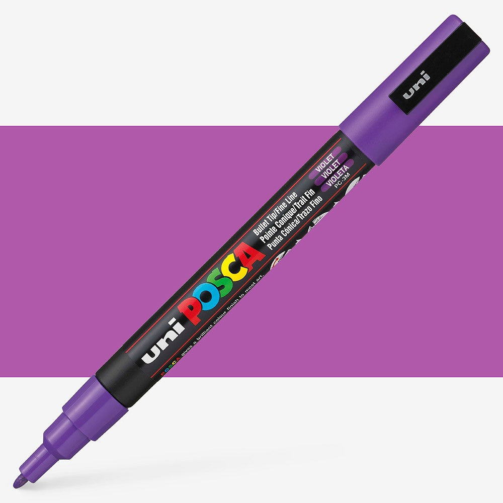 Uni Posca PC-3M Fine 0.9-1.3mm Bullet Tip Markers