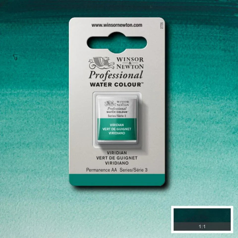 Winsor & Newton Professional Watercolour Half Pan Paints
