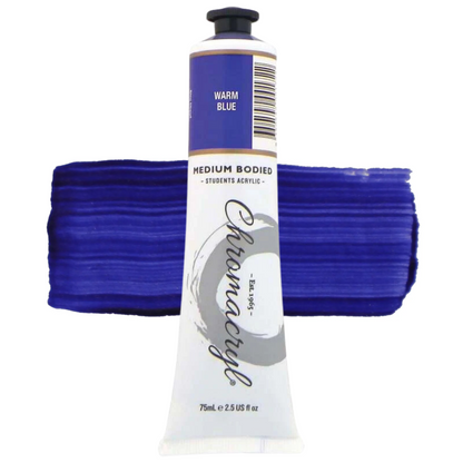 Chromacryl Medium Bodied Student Acrylic Paints 75ml