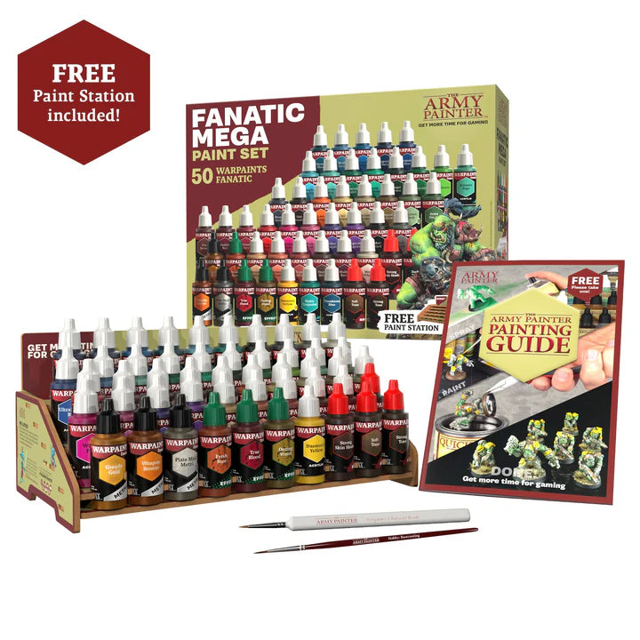 Army Painter WP8067 Warpaints Fanatic Mega Paint Set