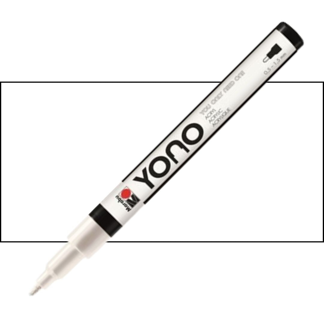 Marabu YONO Acrylic Markers 0.5-1.5MM Fine