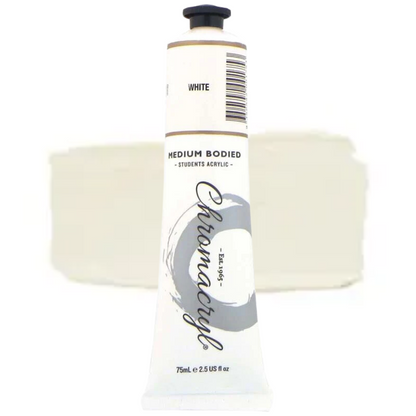 Chromacryl Medium Bodied Student Acrylic Paints 75ml