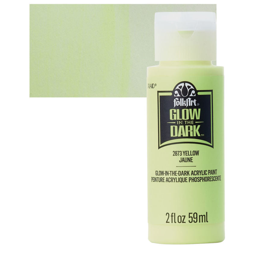 FolkArt Acrylic Glow In The Dark Paints 59ml